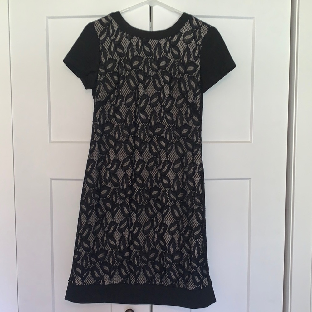 White House Black Market dress size 4. Black, lined.